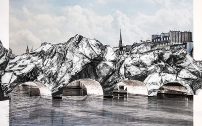 La Caverne du Pont Neuf développé par l'artiste JR