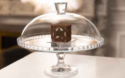 La patisserie Amour³, de  Enzo baptista, gagnant du grand prix de la pâtisserie 2026.