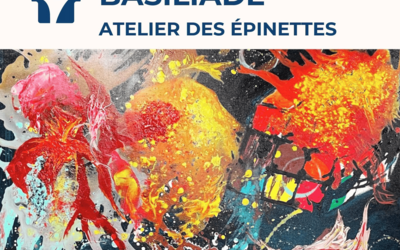 visuel de Affiche expo de artistes l'Atelier des Épinettes
