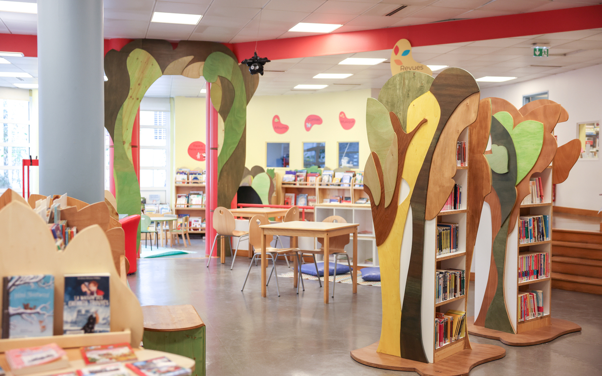 Photo Bibliothèque Maurice Genevoix par Mathilde Gardel 