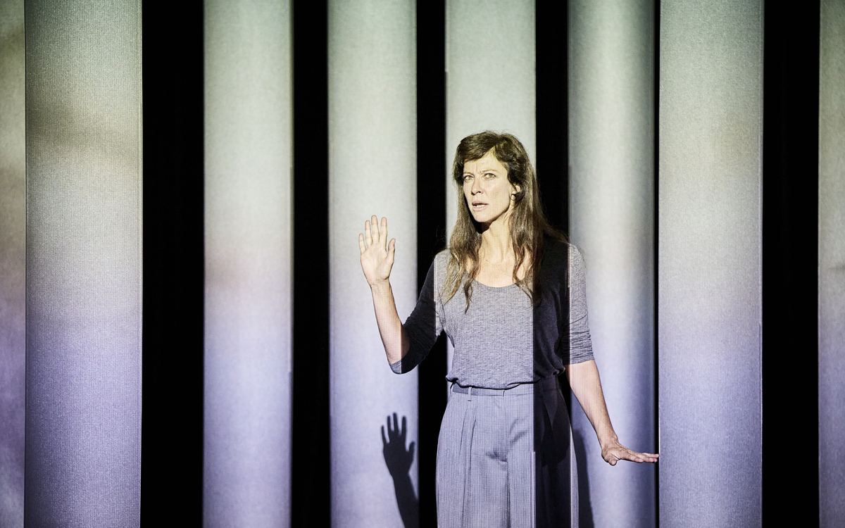 Anna Mouglalis sur scène 