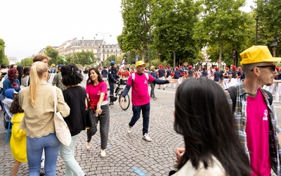 Volontaires de Paris en action 