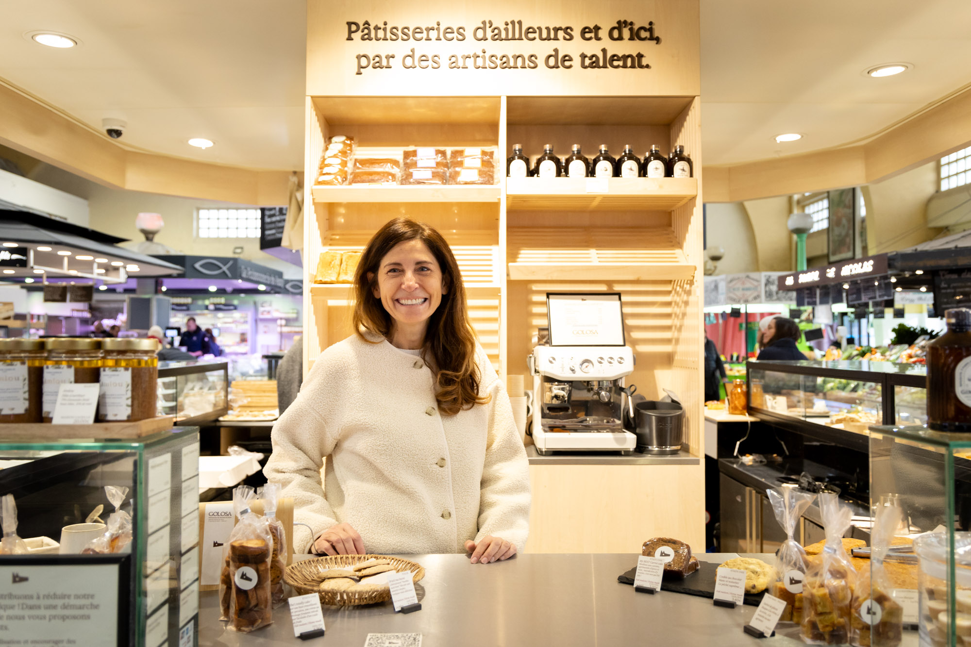 portrait de la pâtissière