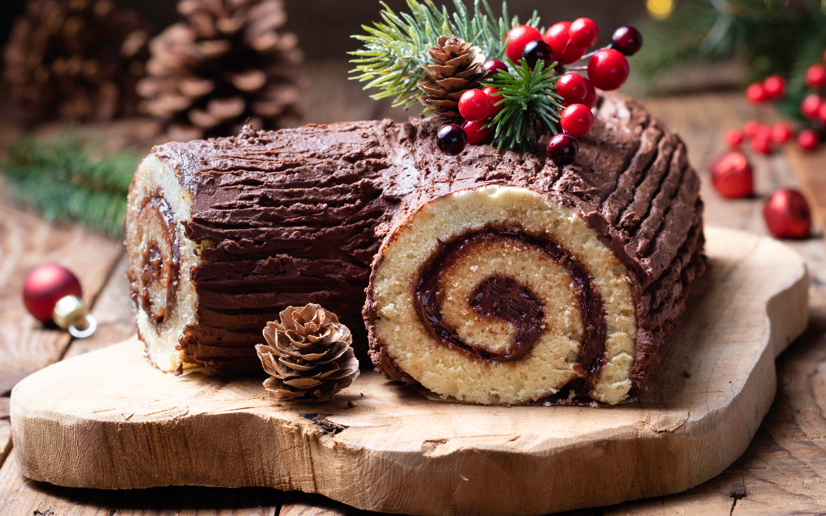 Buche de Noel version roulée. 