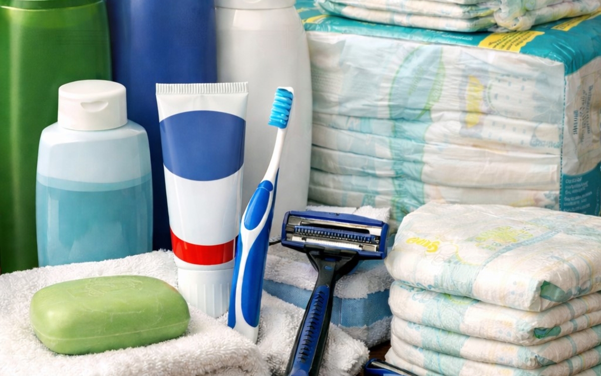 Visuel produits d'hygiène