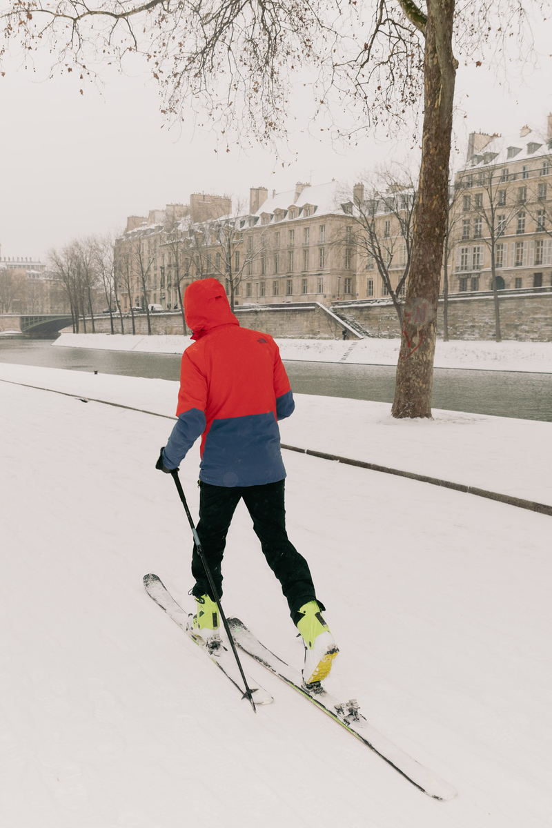 Ski sur berges