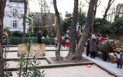 Jardin Junot par Mathilde Gardel