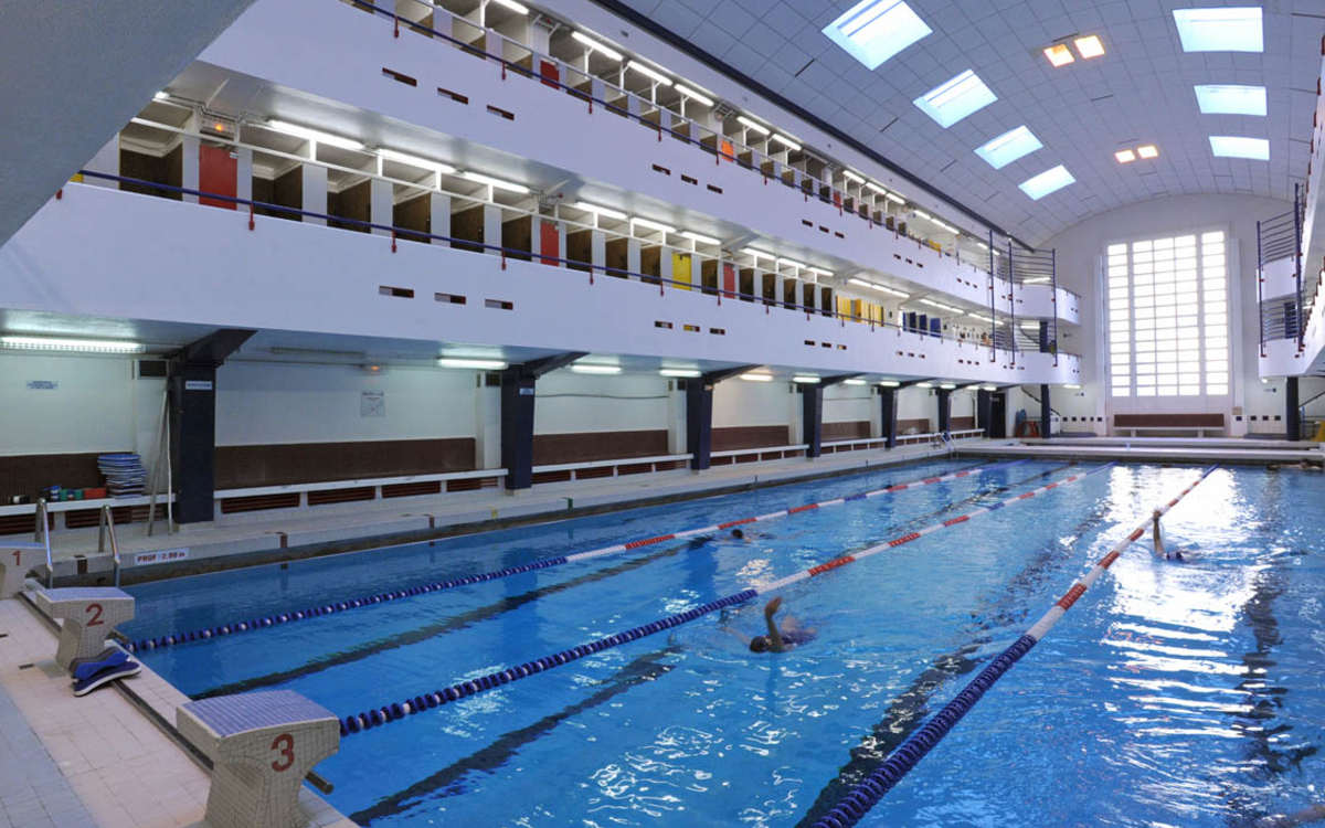 la piscine Chateau Landon avant travaux