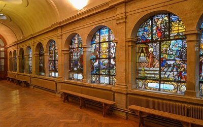 Photo de la Galerie des charniers, paroisse Saint-Etienne-du-Mont
