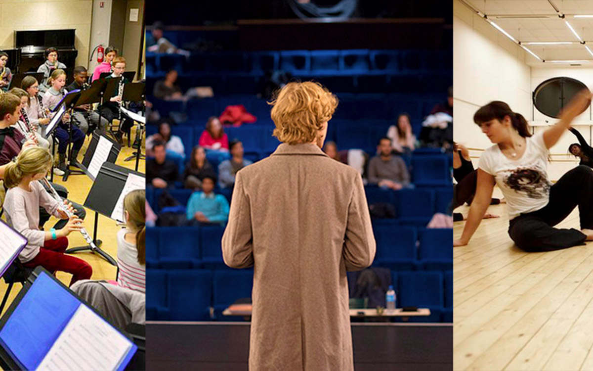 Les Conservatoires municipaux : danse, musique théâtre