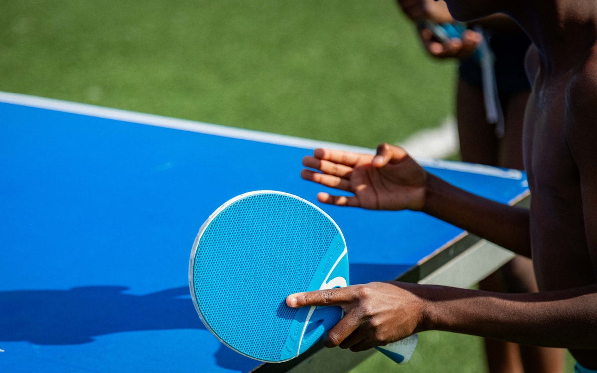 Partie de ping pong