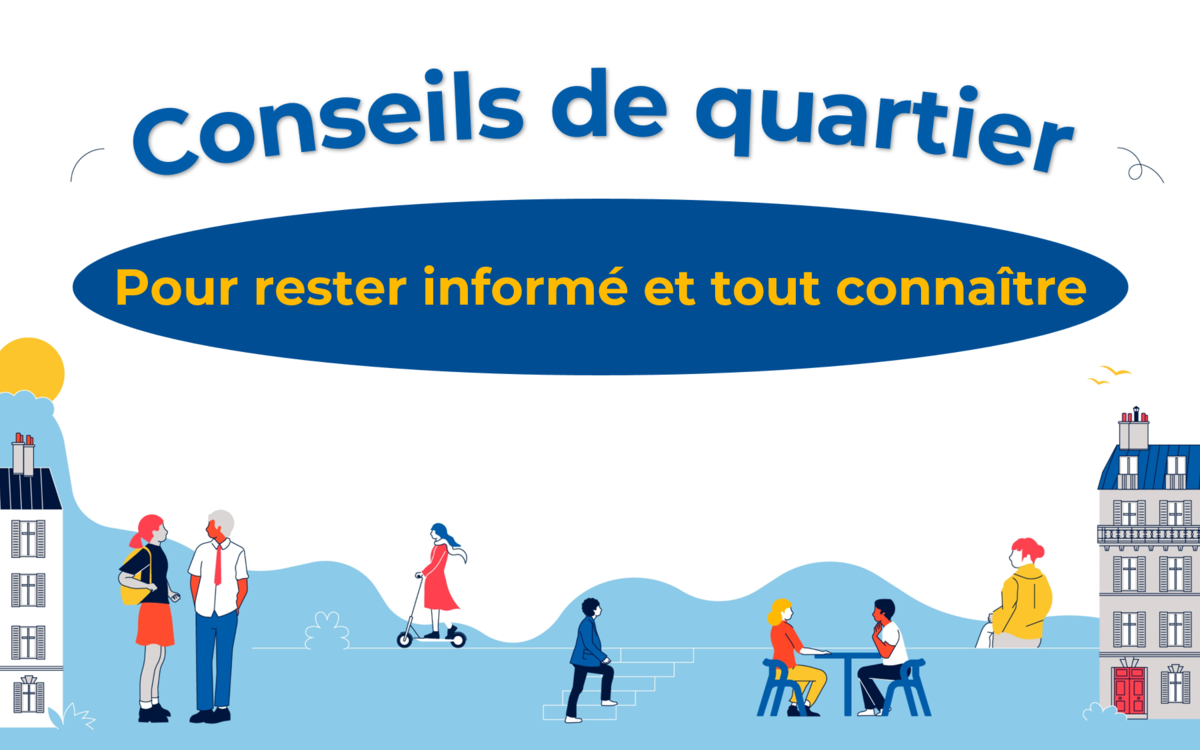 Image qui explique ce qu'est un conseil de quartier