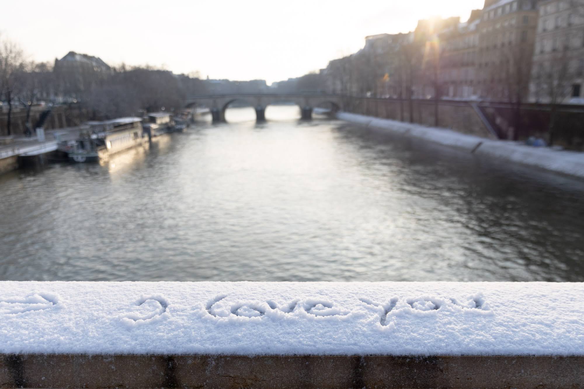Gravé dans la neige