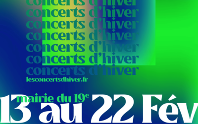 visuel qui annonce les dates des concerts d'hiver visuel de 2026