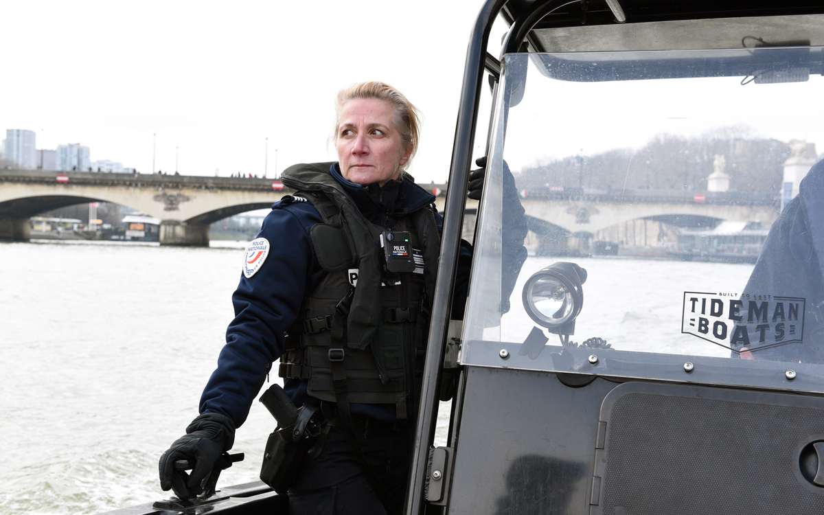 La brigade fluviale de la Ville de Paris.