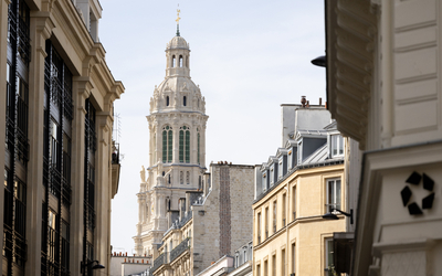 Eglise de la Sainte-Trinité de Paris. 
