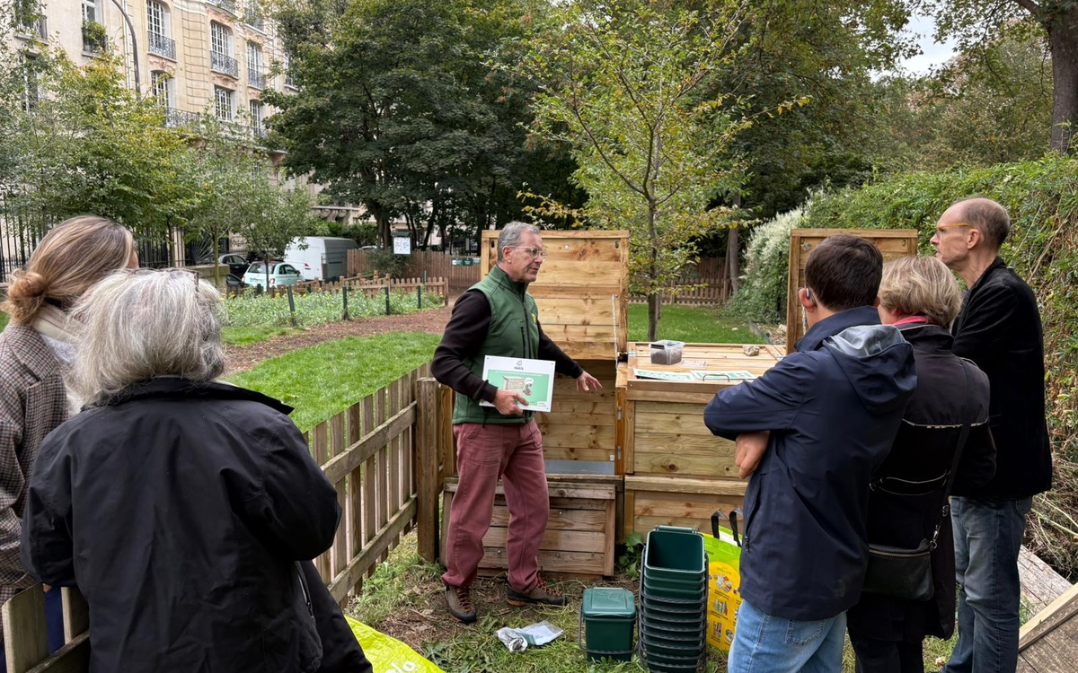 démonstration de compostage 