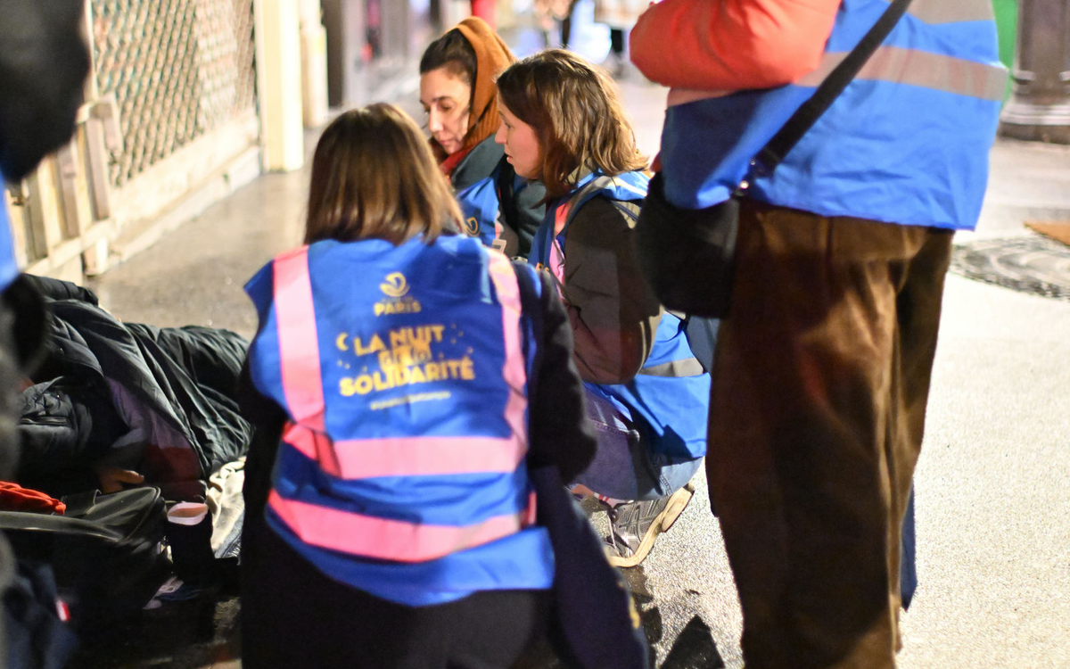 bénévoles de la Nuit de la Solidarité