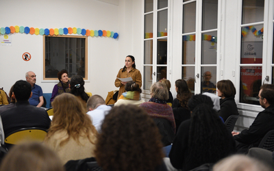 Bagagerie solidaire Pause 10, quai de Valmy.