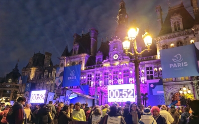 hôtel de ville pendant la nuit des relais