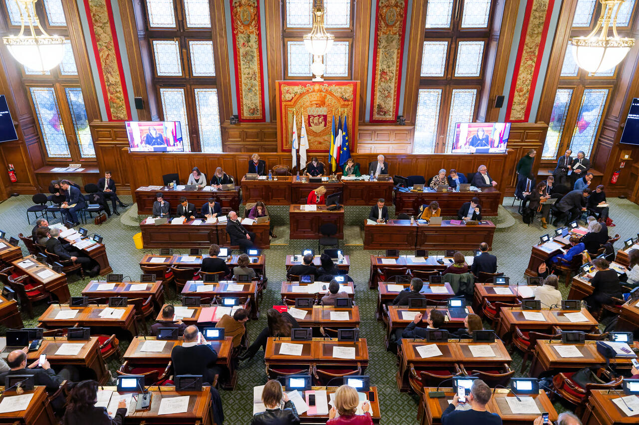 séance du conseil de Paris
