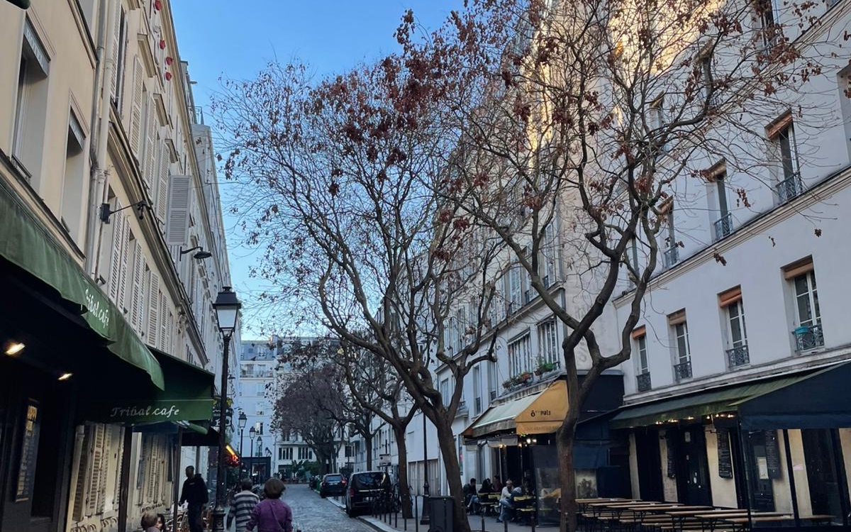 cour du 10e avec terrasses