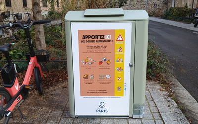 Photo du point d'apport volontaire