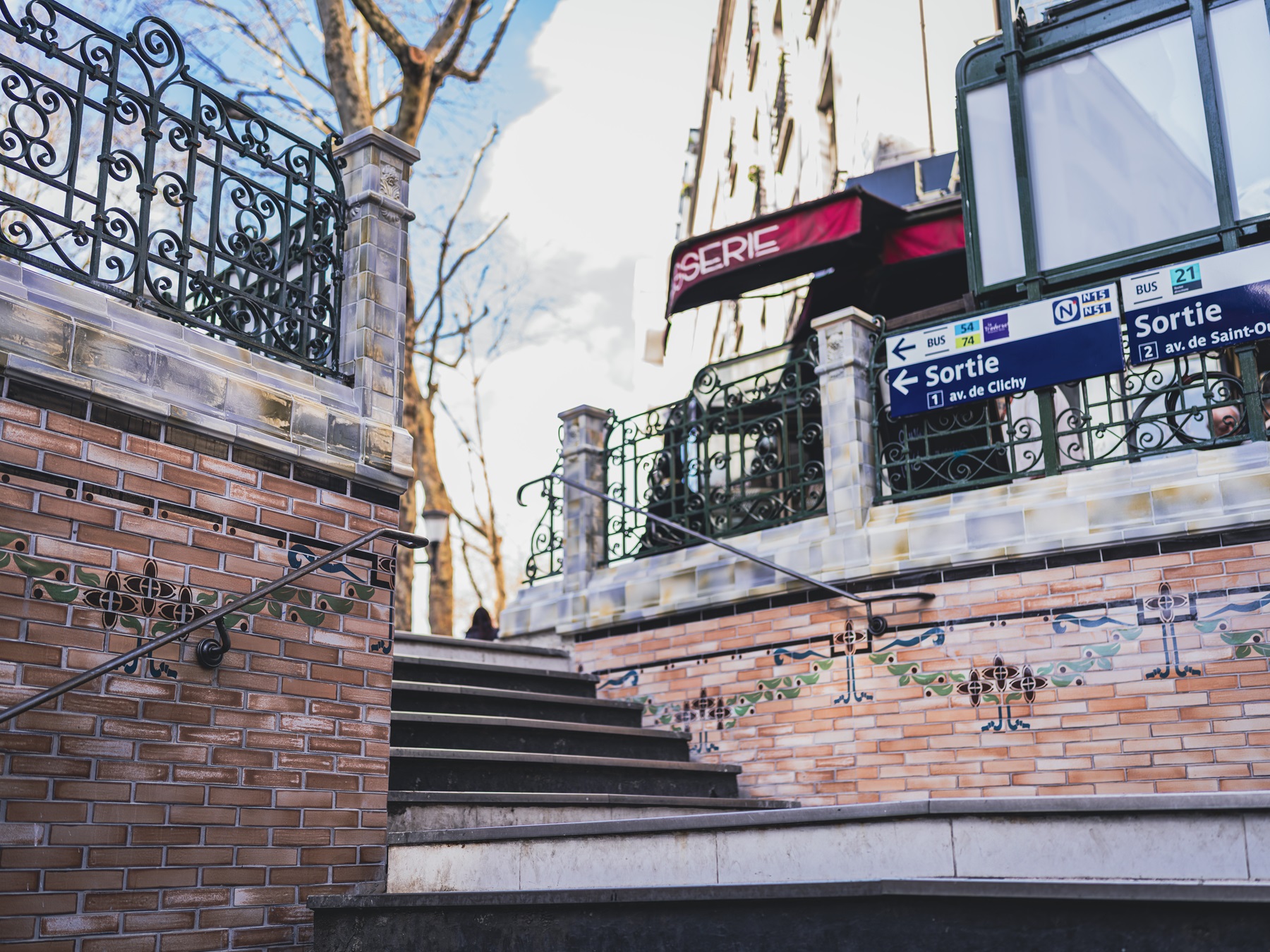Ligne 13 station La Fourche