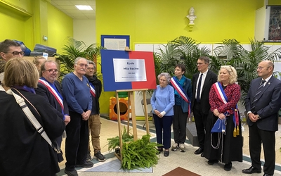 Cérémonie de dénomination de l'école Mila Racine 