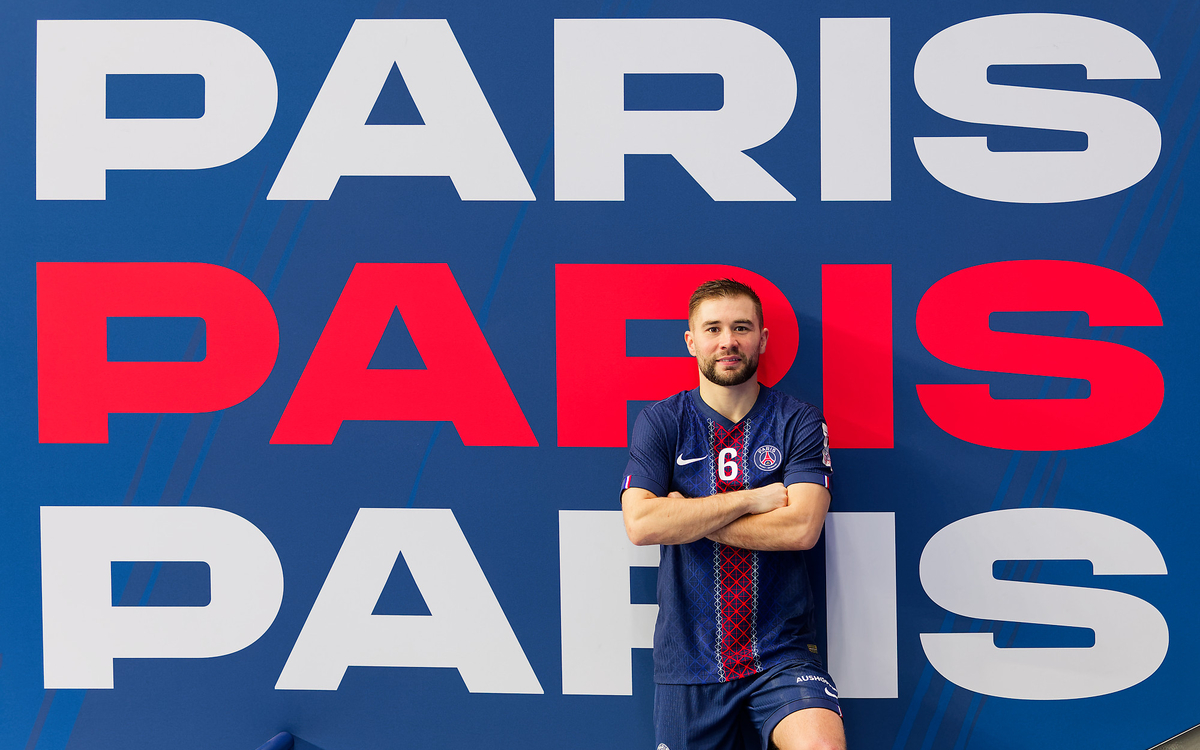 Photo de Luc Steins, joueur du PSG Handball.