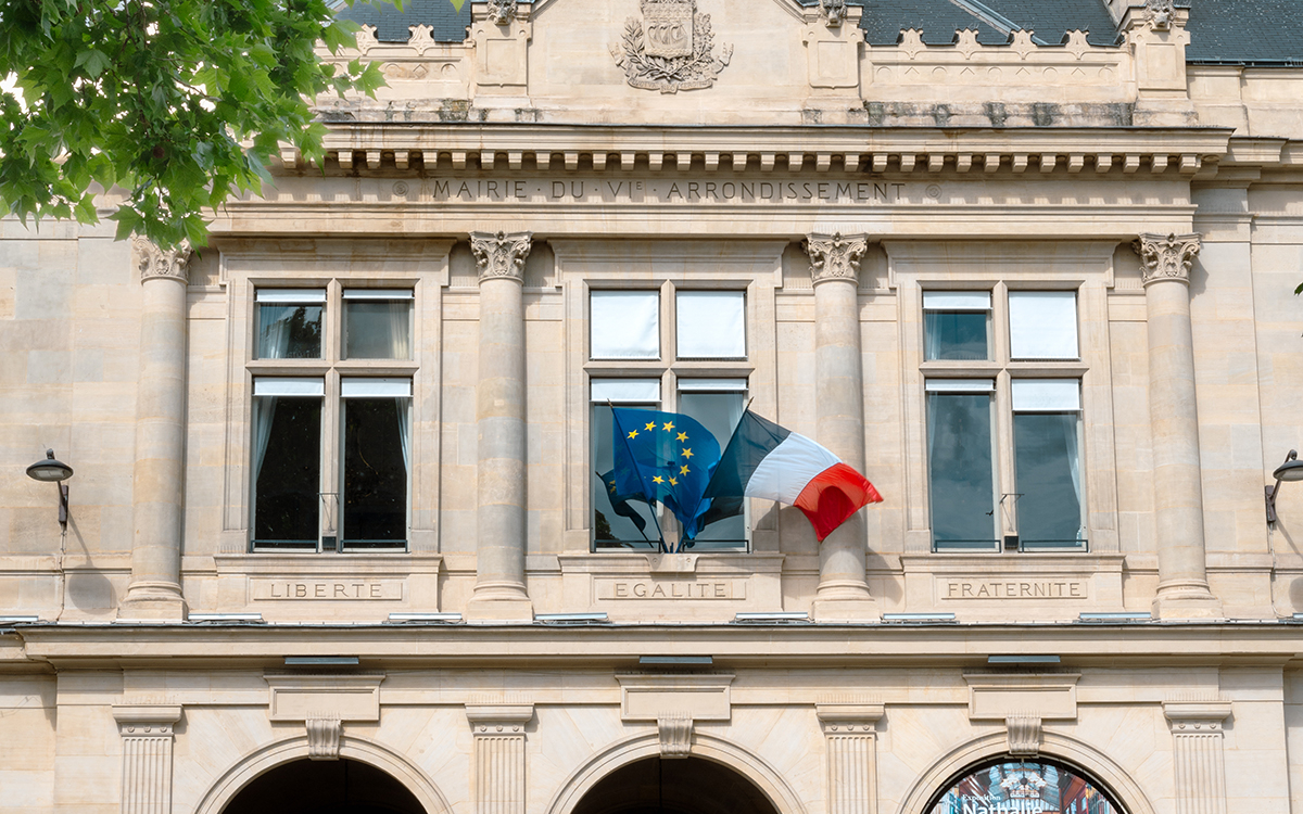 Photographie de la façade de la Mairie
