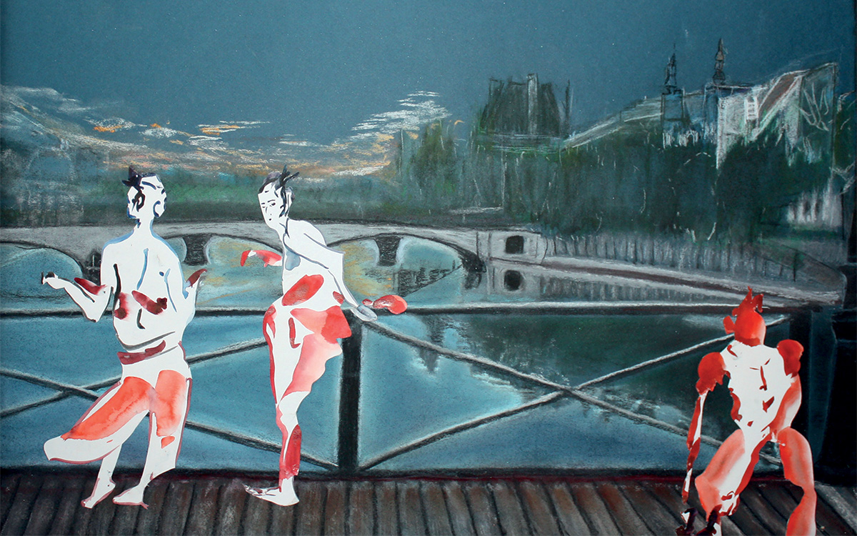 Visuel de l'exposition de Jacqueline Reverseau au Salon d'honneur