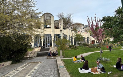 Photo du parc de Belleville