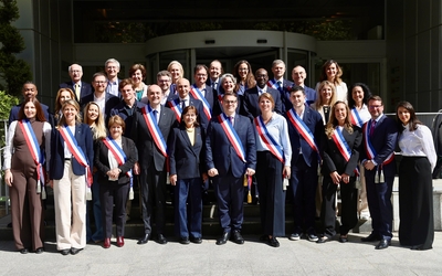 Photo de la nouvelle équipe municipale 2026