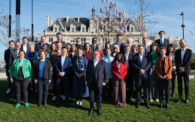 Photo de groupe des élus du 13e