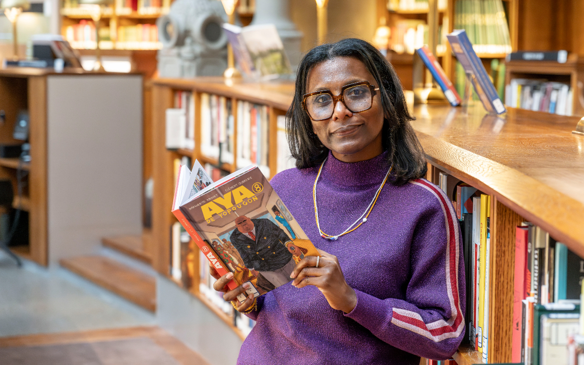 Portrait de Marguerite Abouet.