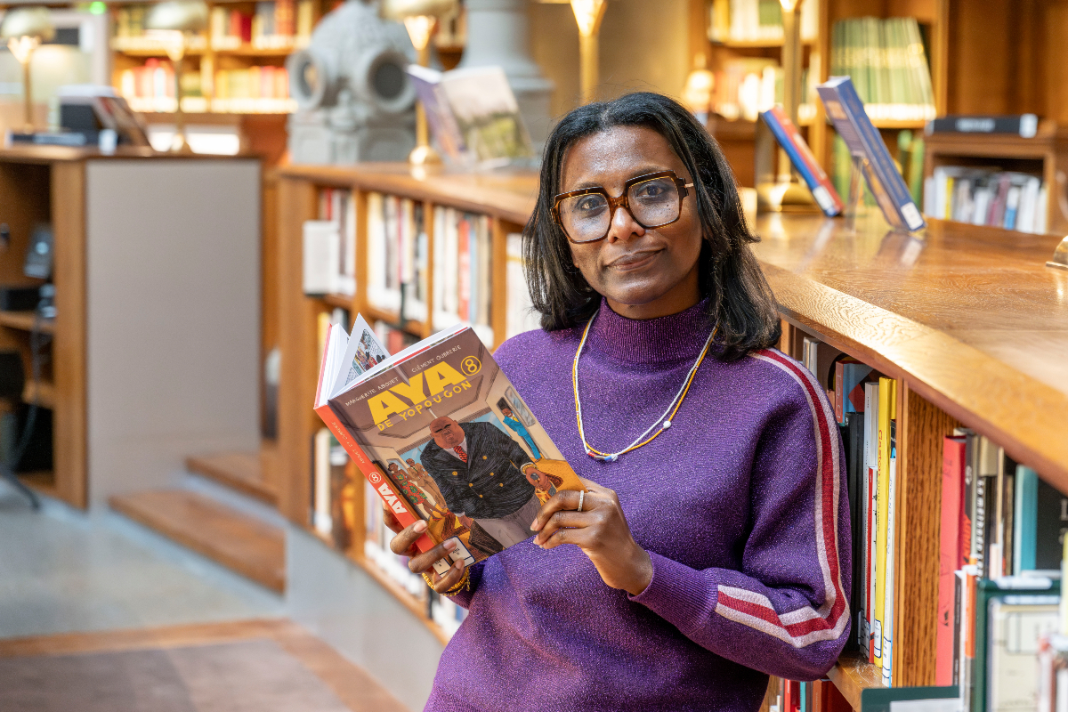 Portrait de Marguerite Abouet.