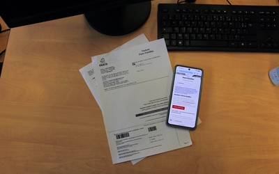 facture papier et application internet Paris Familles