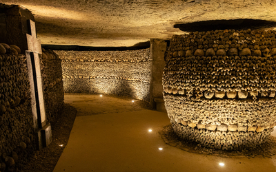 Les catacombes rénovées. 