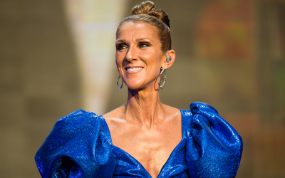 Céline Dion se produit en direct au Barclaycard Presents British Summer Time Hyde Park à Hyde Park le 5 juillet 2019 à Londres, en Angleterre.