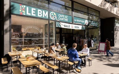 Visuel de Emile et Rosa, cantine solidaire et friperie boulevard Macdonald