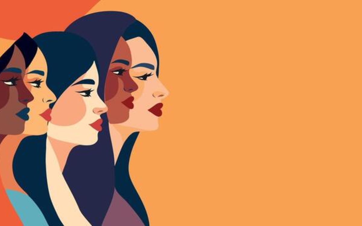 6 femmes de profil