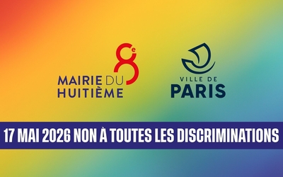 Une banderole pour la journée du 17 mai 2026
