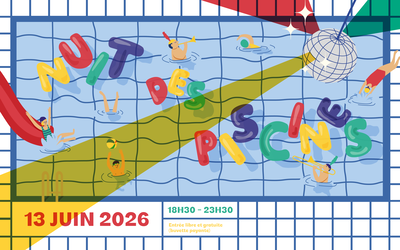 Bannière de la Nuit des piscines 2026