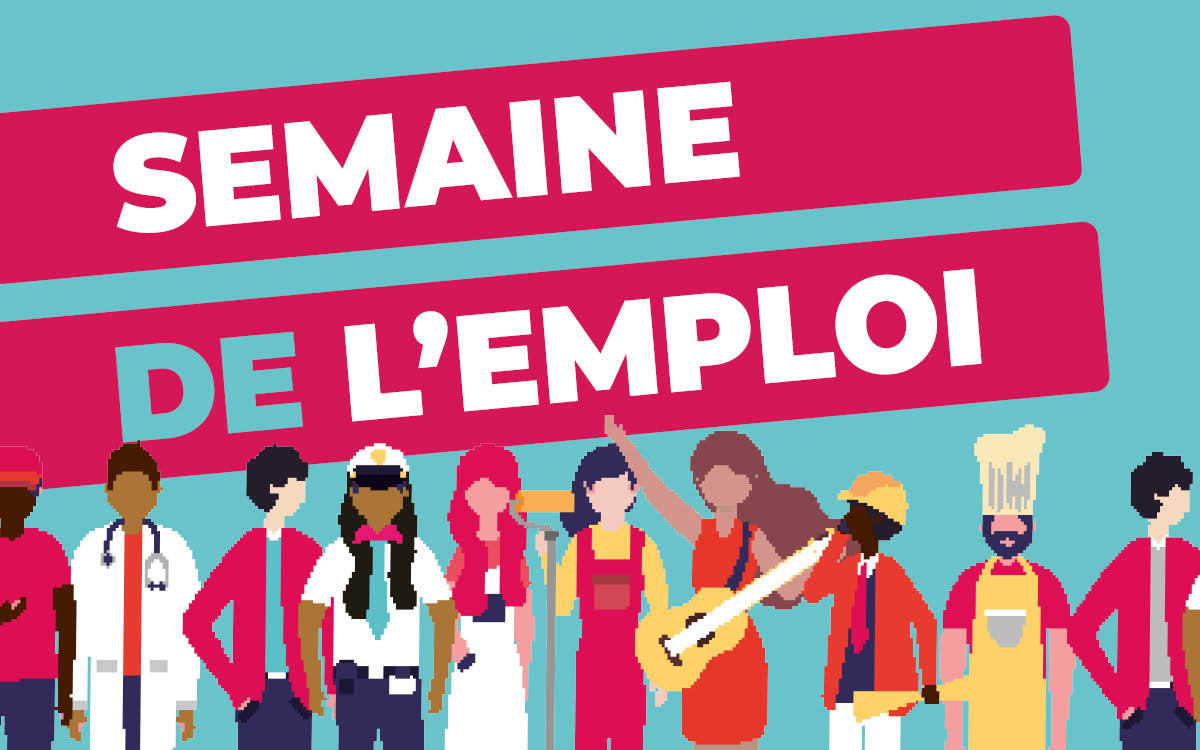 Visuel de la Semaine de l'emploi
