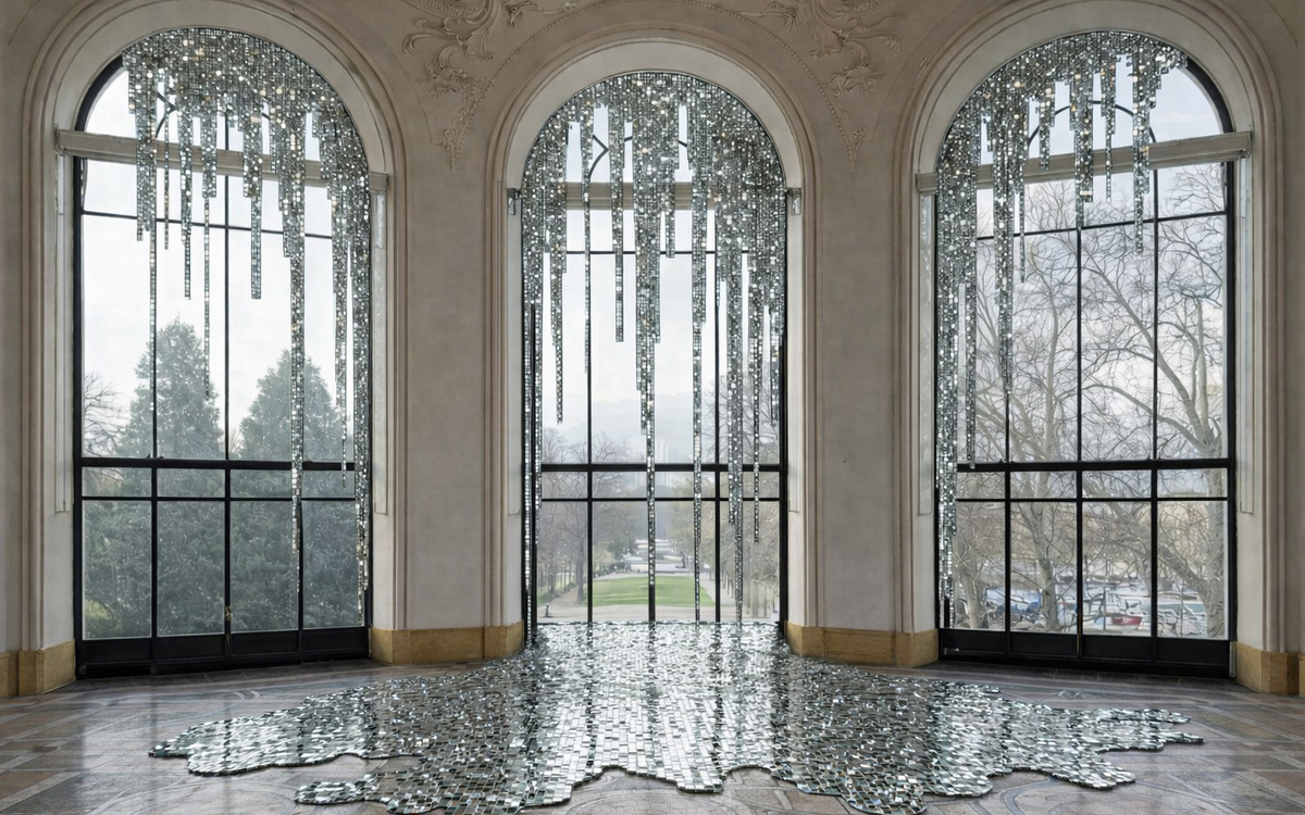 Des miroirs au Petit Palais pour la Nuit Blanche