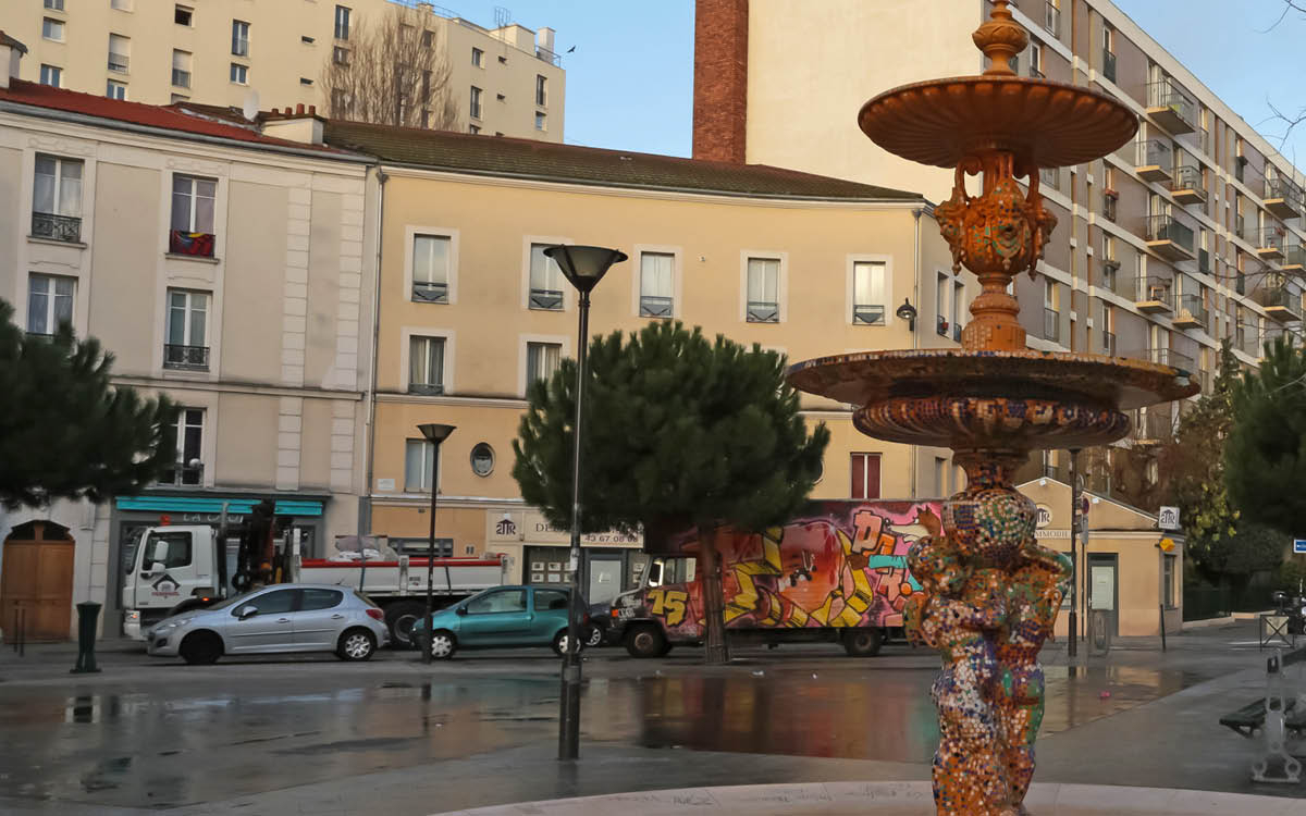Photo de la place de la Réunion