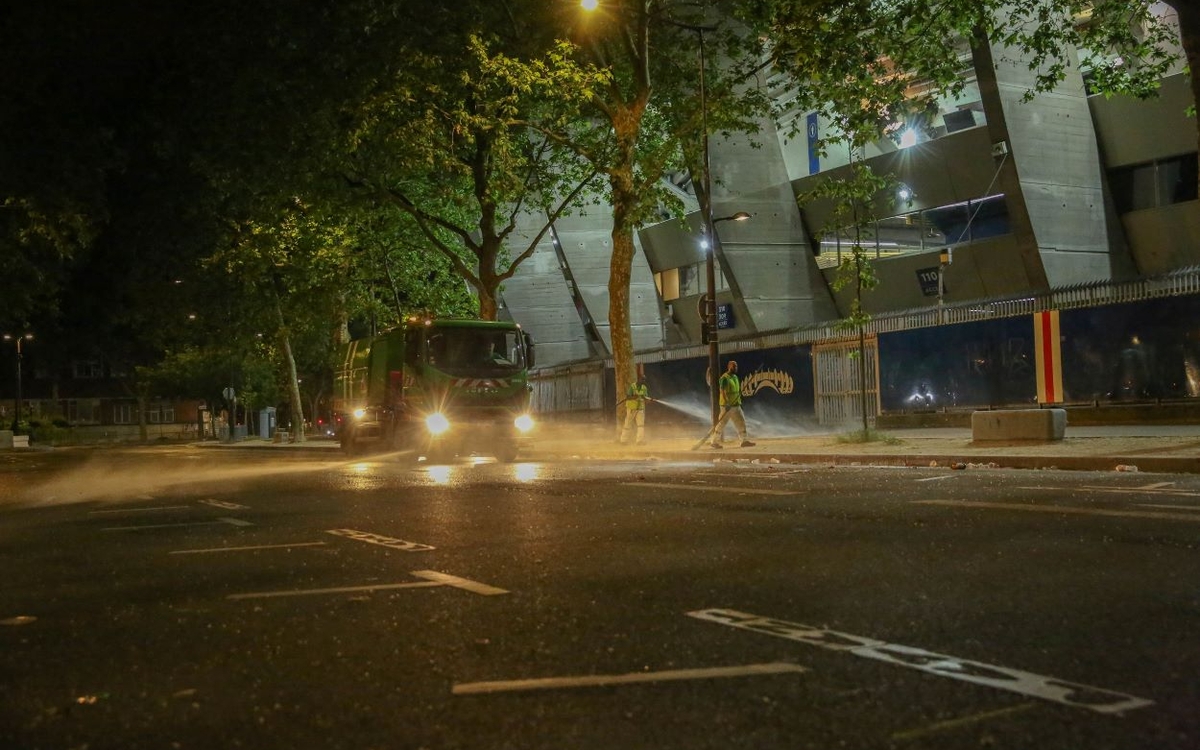 Laveuse au Parc des Princes, le 30 mai 2026