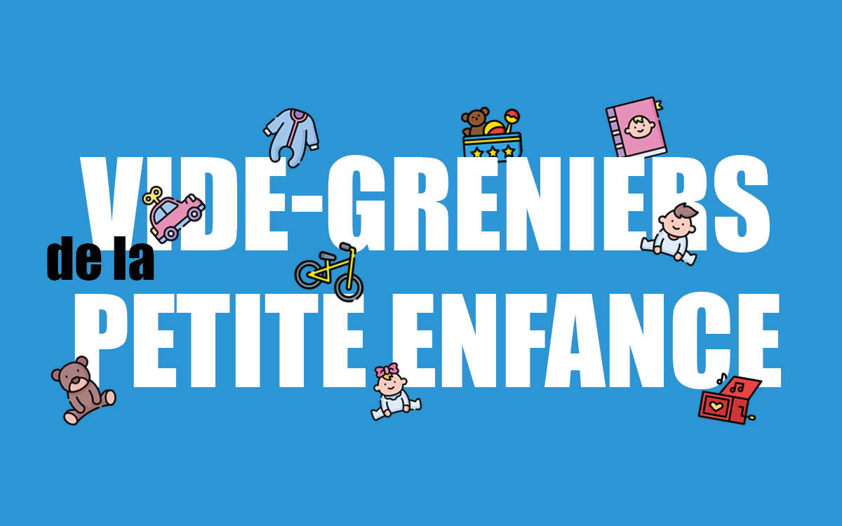Visuel du Vide-greniers de la petite enfance