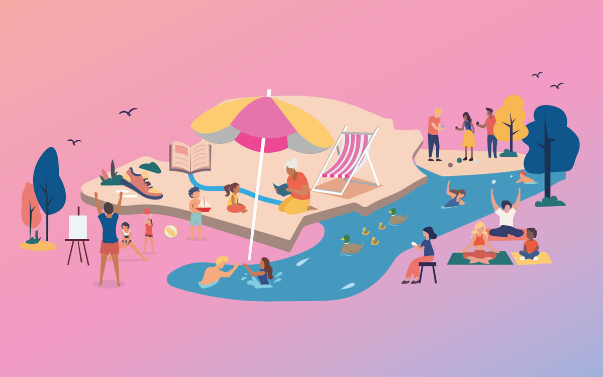 canal en fête pour l'été